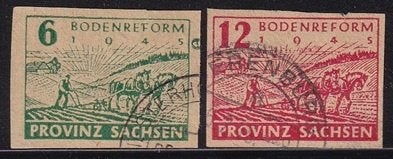 4203 - Oost Saksen michel 85/86 gestempeld , Ploegende boer, Verzenden, DDR, Gestempeld