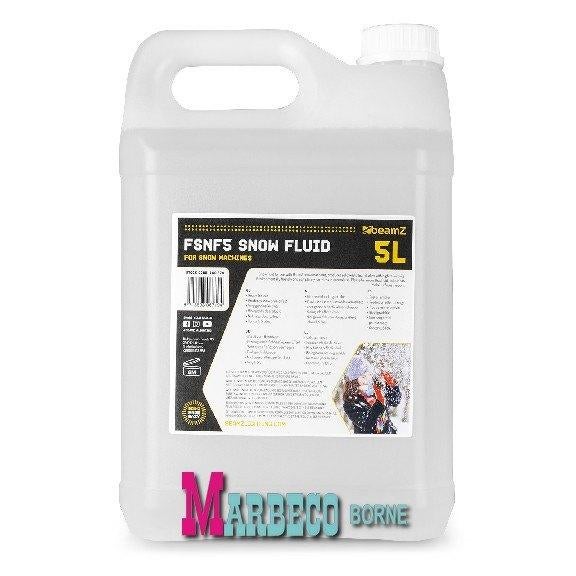 Sneeuwvloeistof, Snow fluid, Sneeuwmachine vloeistof, 5liter, Overige typen, Nieuw, Info@marbeco.nl, BeamZ