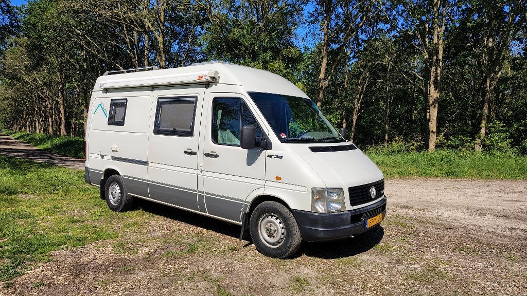 VW LT35 buscamper Bavaria-Camp Montana, Caravans en Kamperen, Campers, Luifel, Ringverwarming, Volkswagen, Tot en met 2