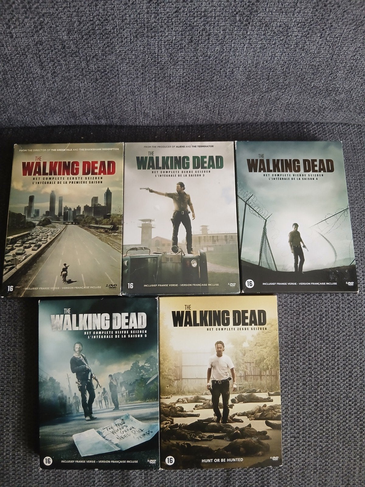 The Walking Dead Seizoenen 1-3-4-5-6, Cd's en Dvd's, Vanaf 16 jaar, Nederlands, Seizoen 1, Zo goed als nieuw