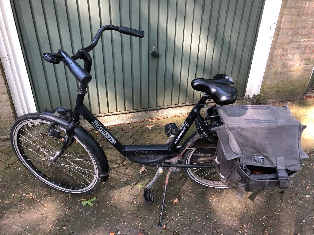 Dames fiets stevige Gazelle., Fietsen en Brommers, Fietsen | Dames | Damesfietsen, Ophalen, Terugtraprem, Gazelle, 53 tot 56 cm