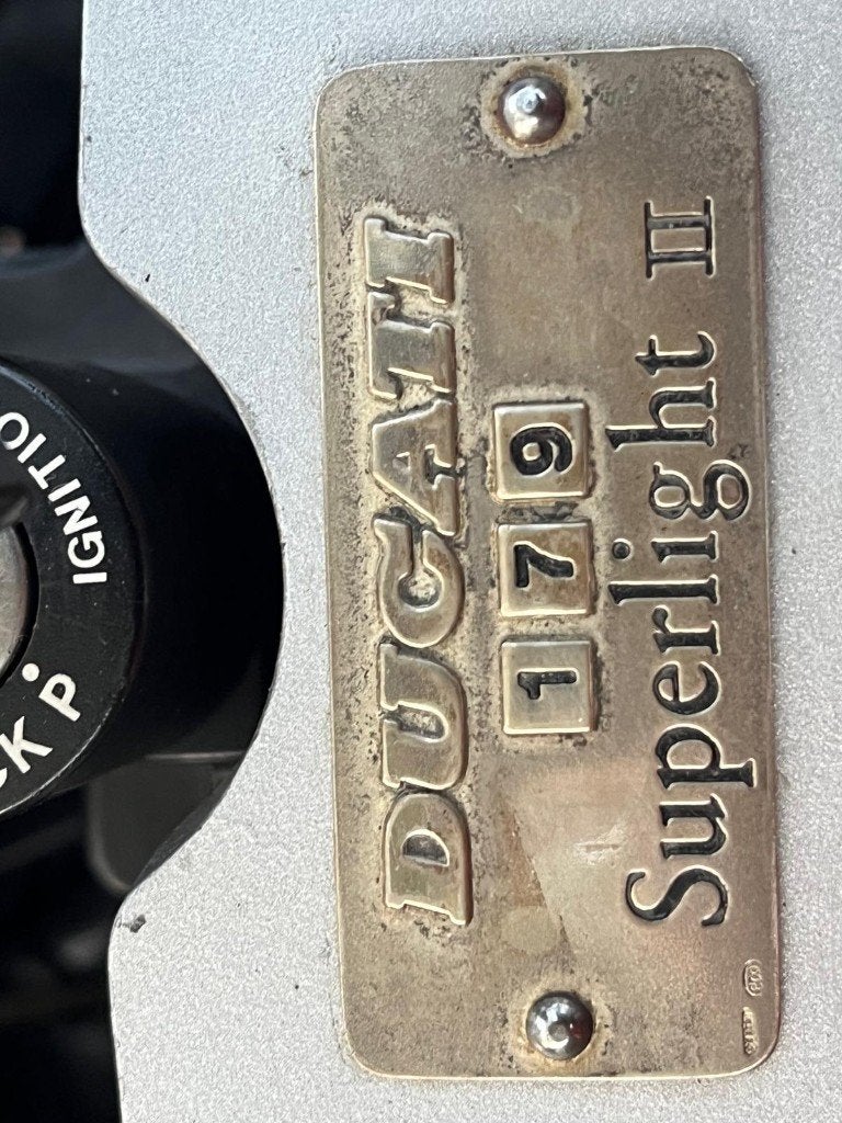 Ducati 900 Superlight II – NL-motor met 29.650 km, Nr 179, Motoren, 2 cilinders, Motorrijbewijs A, Gebruikt, 900 cc