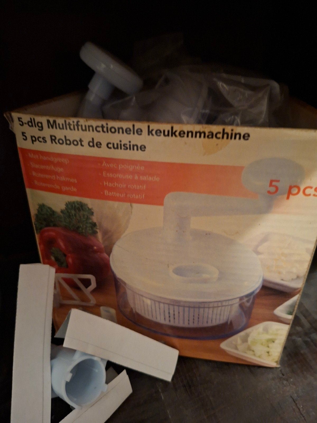 5-delige Multifunctionele Keukenmachine - Robot de Cuisine, Ophalen of Verzenden