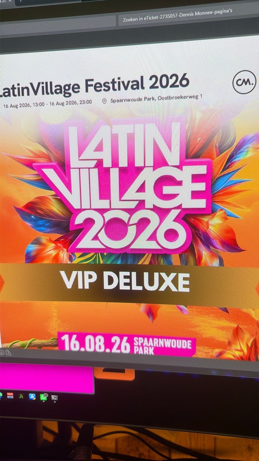 Latin village vip de luxe, Tickets en Kaartjes, Evenementen en Festivals, Twee personen