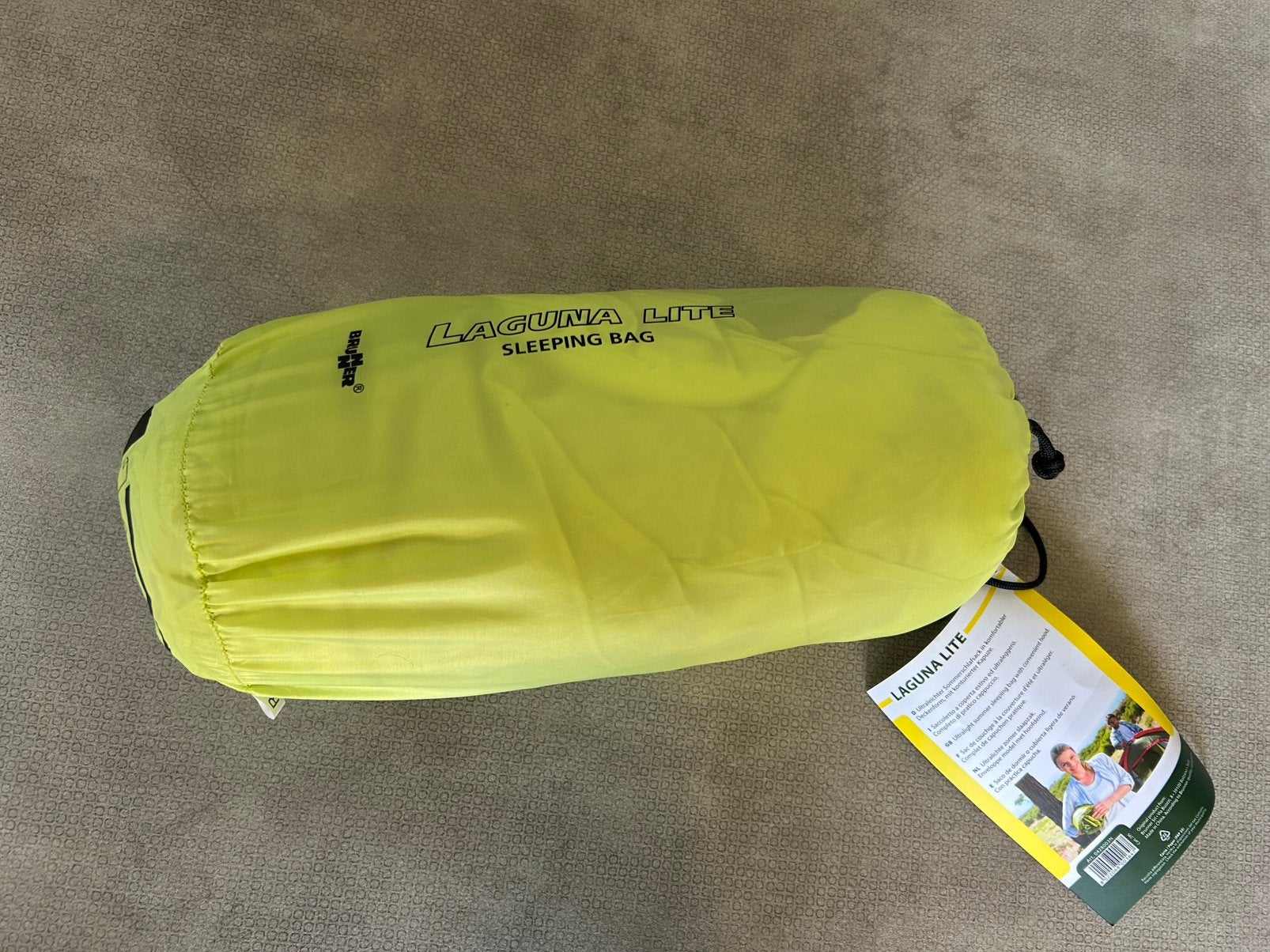 Brunner Laguna Lite slaapzak, Caravans en Kamperen, Ophalen of Verzenden, Nieuw