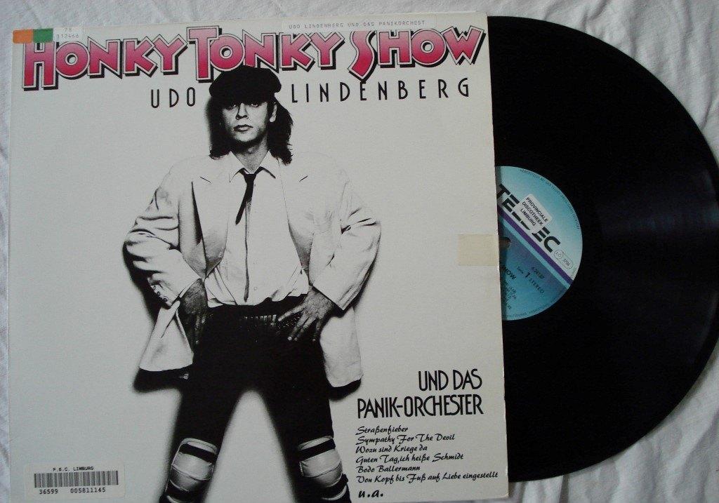Udo Lindenberg - Honky Tonky Show, Cd's en Dvd's, Vinyl | Rock, Ophalen of Verzenden, Gebruikt, 12 inch, Poprock