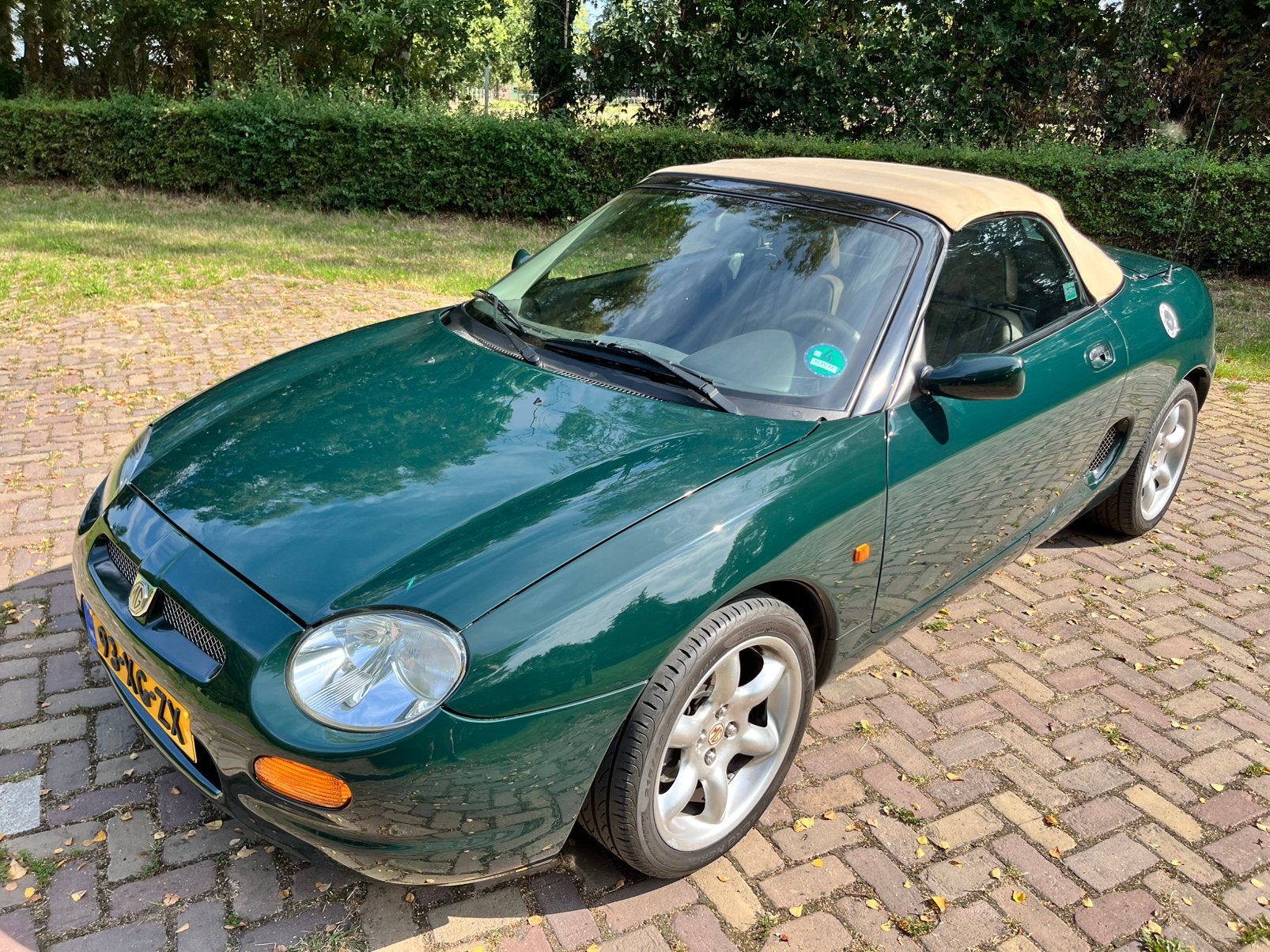 MG F 1.8 I 1998 Groen, Auto's, Achterwielaandrijving, 4 cilinders, Cabriolet, 1796 cc