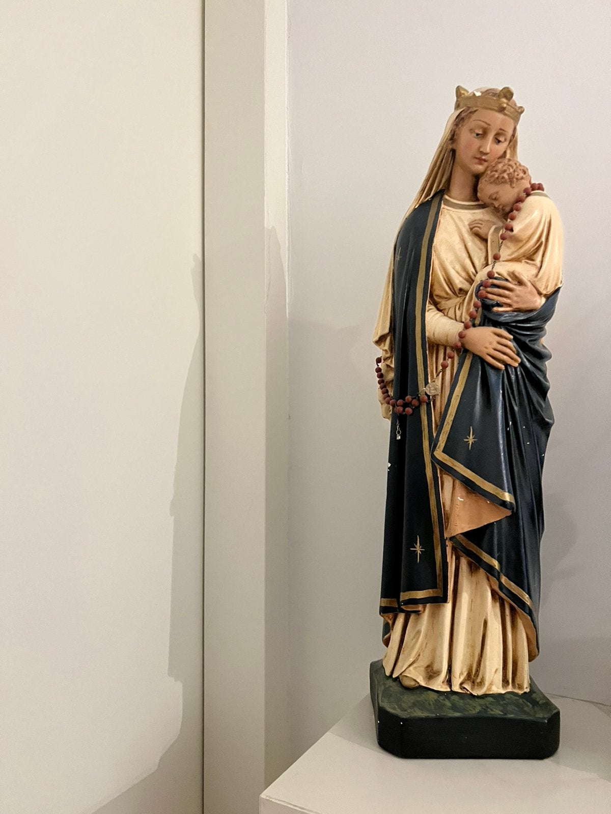 Helig beeld Maria met Jezus, Ophalen of Verzenden