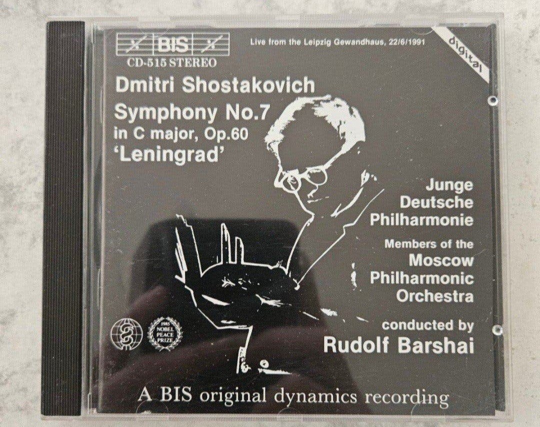 Dmitri Shostakovich - Symfonie Nr. 7 'Leningrad' (Rudolf Bar, Ophalen of Verzenden, Romantiek, Gebruikt, Orkest of Ballet
