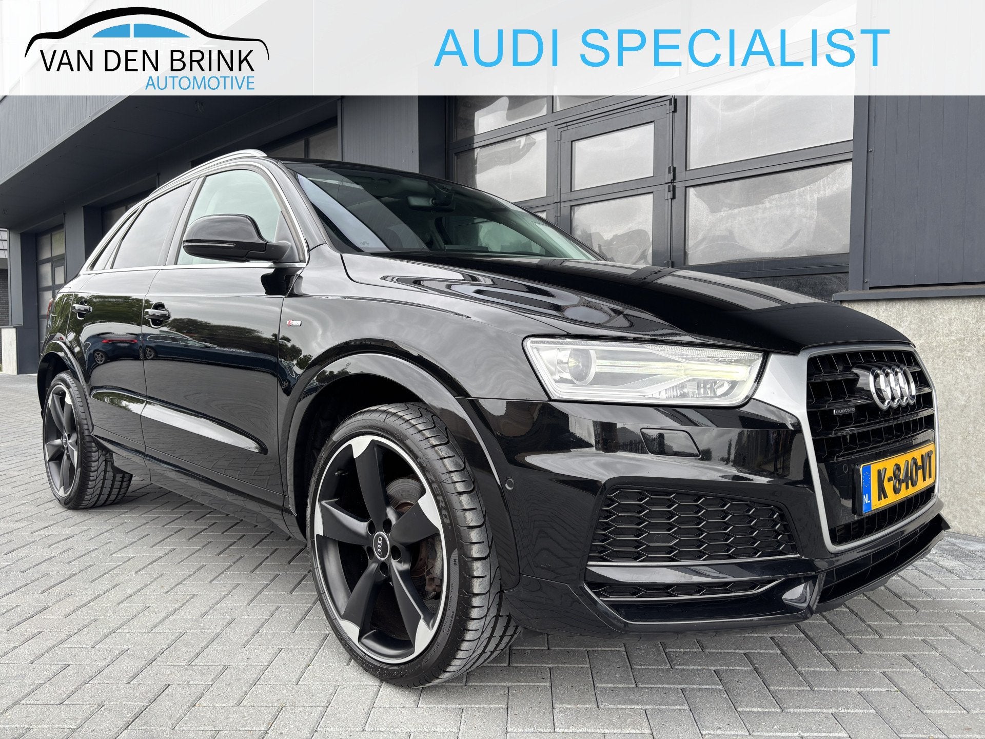 Audi Q3 2.0 TFSI quattro S-line Pano (bj 2017, automaat), Auto's, Automaat, Gebruikt, 4 cilinders, 179 pk