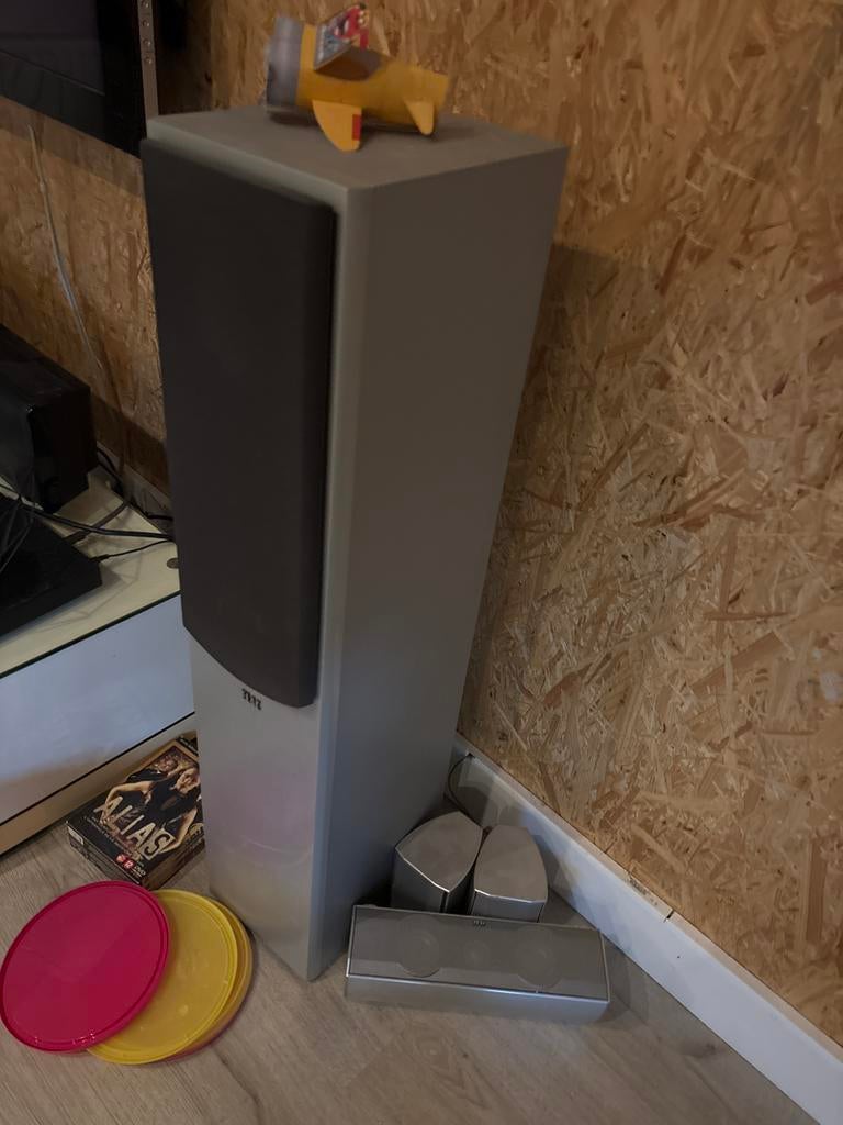 Elac 5.1 luidsprekerset homecinema, Gebruikt, 70 watt of meer, 5.1-systeem, Overige spelers