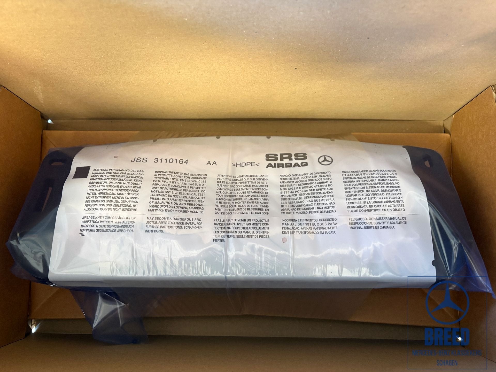 NOS passagiersairbag voor Mercedes-Benz W204 S204 X204, -, Nieuw, Ophalen of Verzenden, -