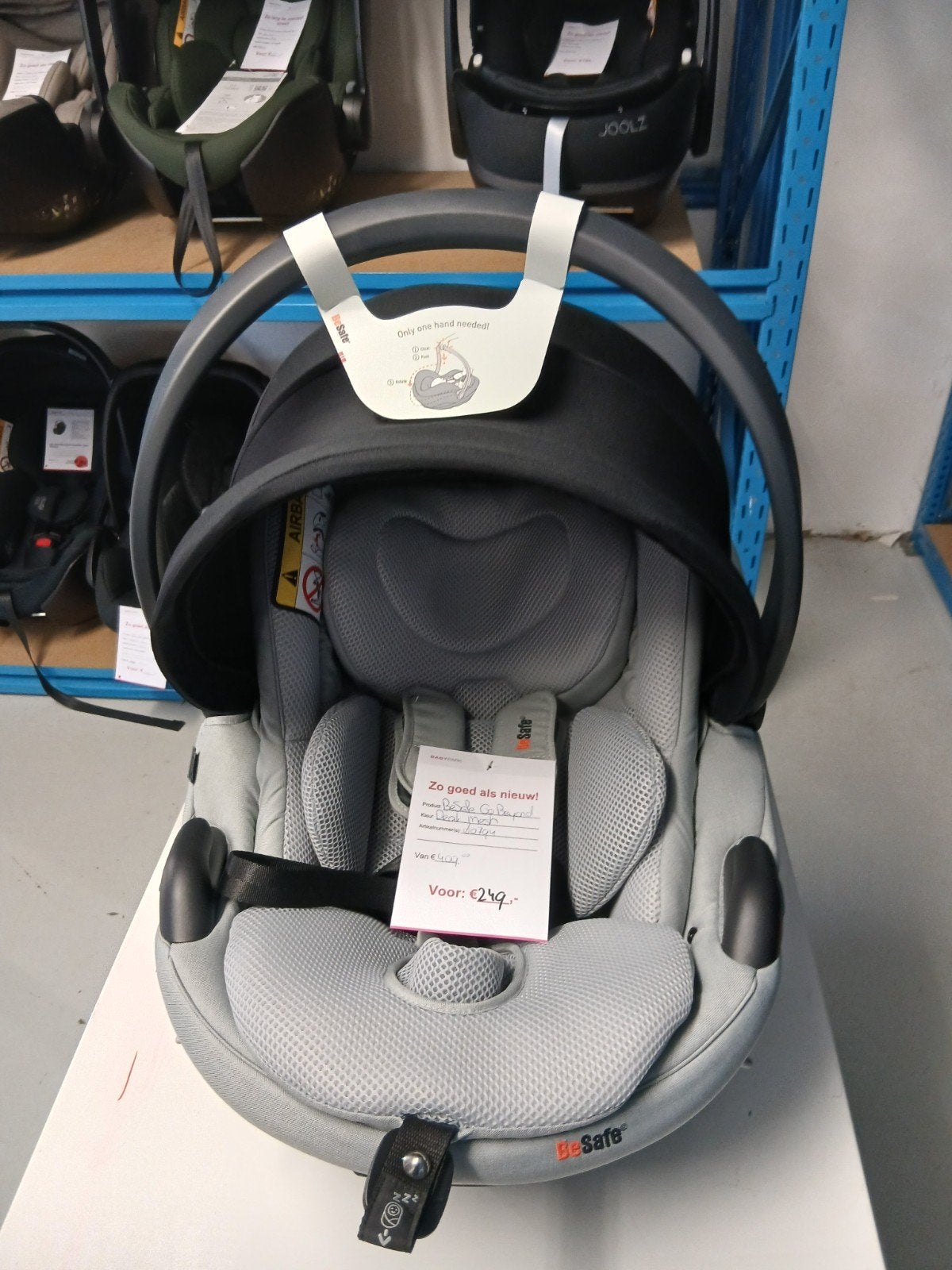 Besafe go beyond, Autogordel of Isofix, Zo goed als nieuw, 0 t/m 13 kg, Ophalen
