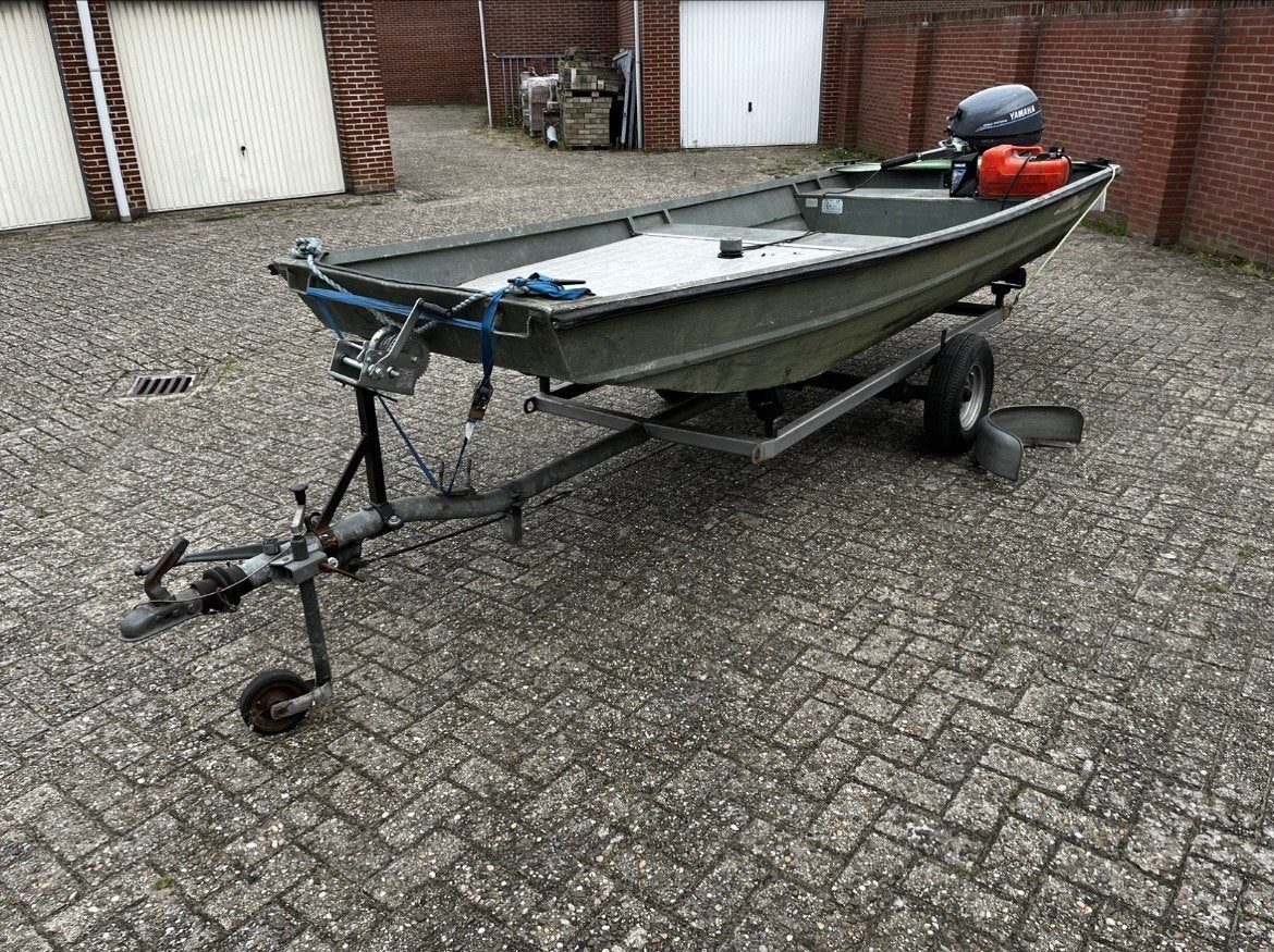 Alucraft aluminium boot met Yamaha 6PK motor en trailer, Ophalen, Gebruikt, Aluminium, Trailer
