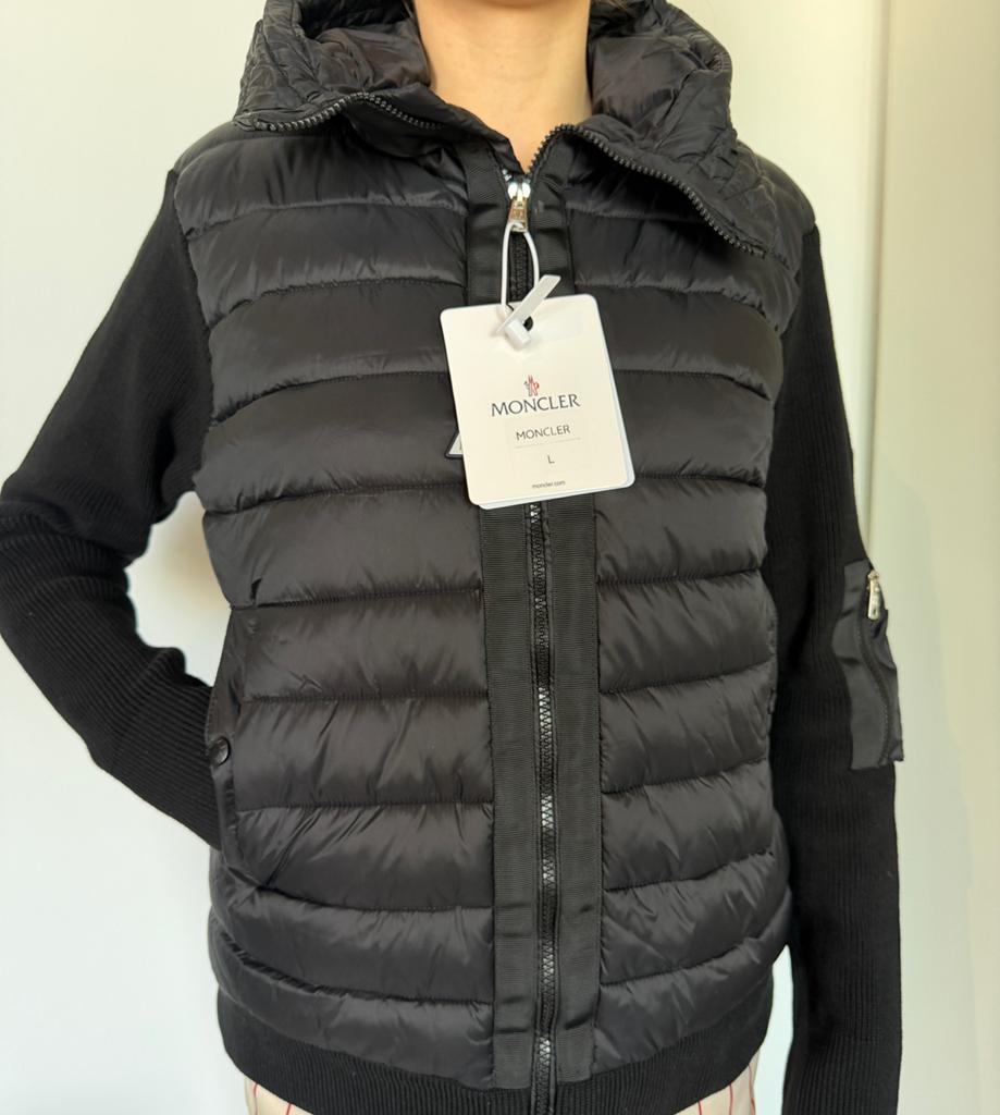 Moncler Bodywarmers L,XL, Kleding | Dames, Ophalen of Verzenden, Zo goed als nieuw, Maat 42/44 (L), Zwart
