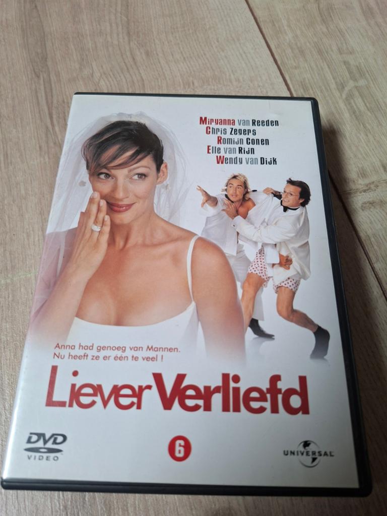 Liever Verliefd DVD - Romantische Komedie, Vanaf 6 jaar, Ophalen of Verzenden, Gebruikt, Romantische komedie