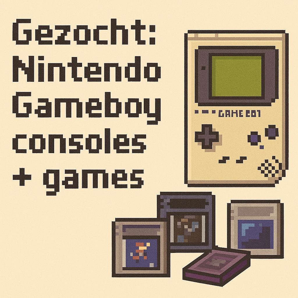 Gezocht: Nintendo Gameboy consoles + games (ook defect)!, Spelcomputers en Games, Games | Nintendo Game Boy, Zo goed als nieuw