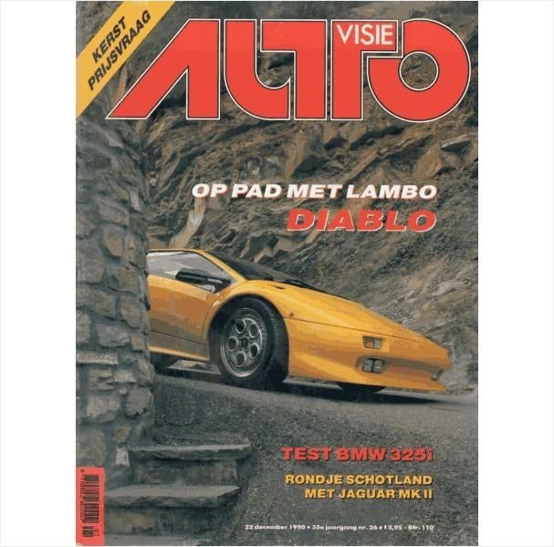 Autovisie Tijdschrift 1990 NR 26 #1 Nederlands, Ophalen of Verzenden, Gelezen, Algemeen