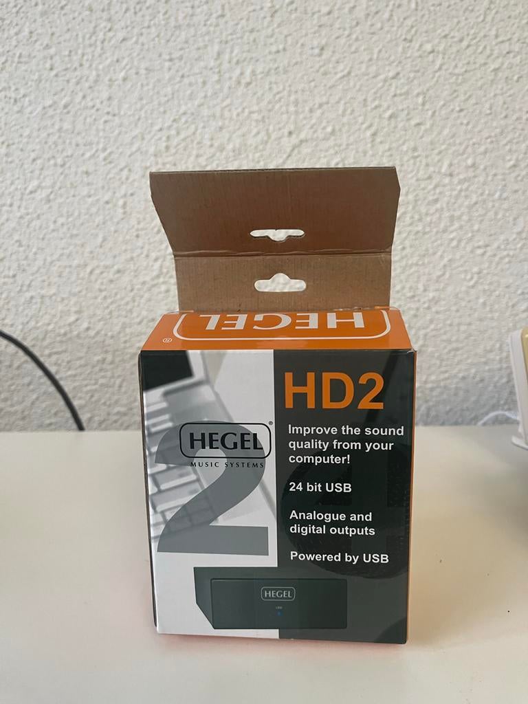 Hegel HD2 USB DAC - Verbeter je computergeluid, Ophalen of Verzenden, Zo goed als nieuw