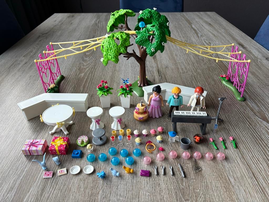 Playmobil Bruiloftsfeest, Ophalen of Verzenden, Zo goed als nieuw