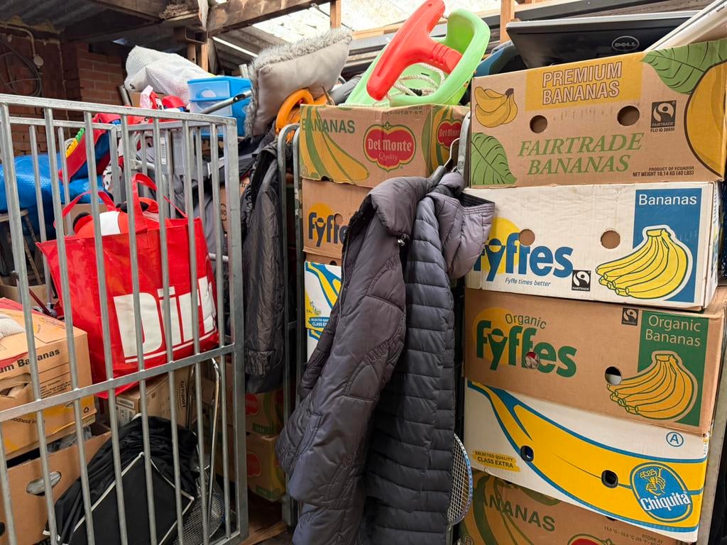 Rommelmarktspullen braderie en markt, Ophalen, Gebruikt