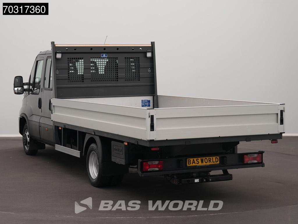 Iveco Daily 35C18 3.0L Automaat Dubbel Cabine Open Laadbak D, Auto's, Bestelauto's, Automaat, Stof, Gebruikt, Euro 6