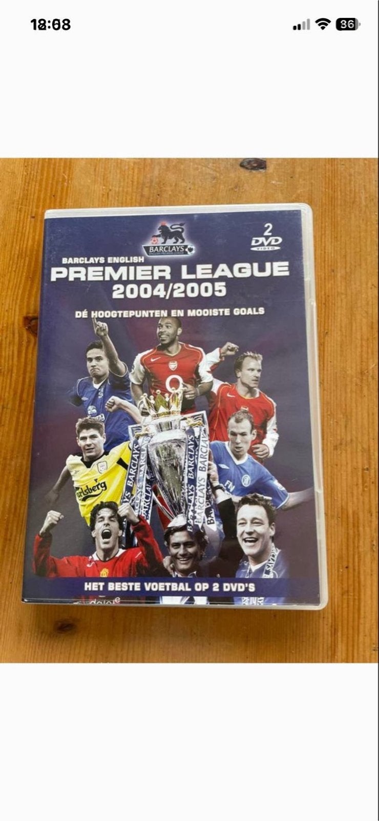 Premier League 2004/2005  (2 Discs), Alle leeftijden, Ophalen of Verzenden, Zo goed als nieuw, Overige typen