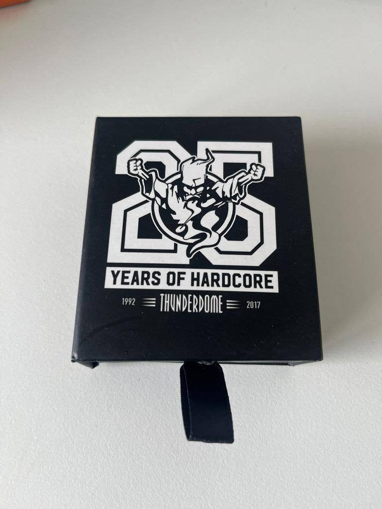 Thunderdome 25 years doosje opbergdoosje, Ophalen of Verzenden, Nieuw, Overige typen