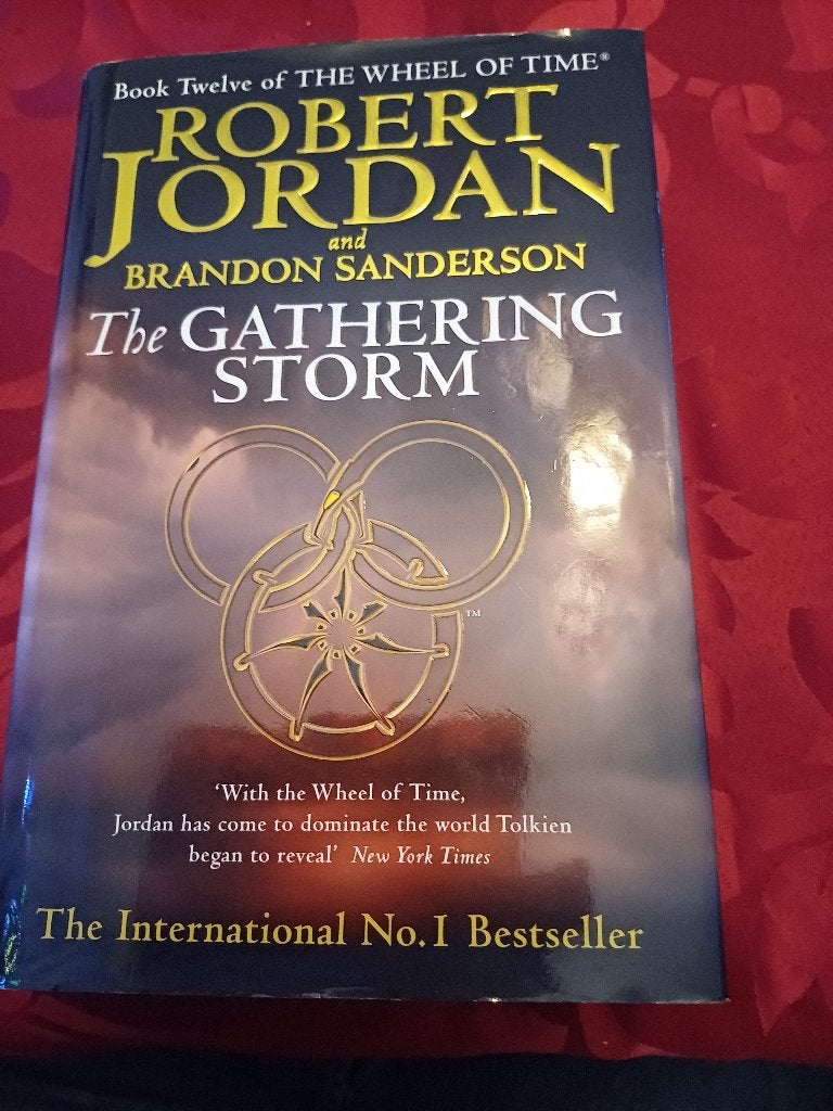 Robert jordan.the gathering storm.orbit uitgave hardcover, Ophalen, Gelezen, Robert Jordan