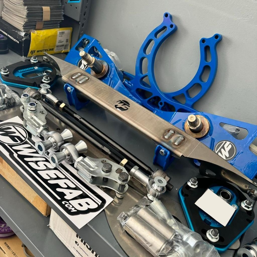 Wisefab Front Drift V2 Angle Lock Kit - Nissan 200sx S13, Ophalen of Verzenden