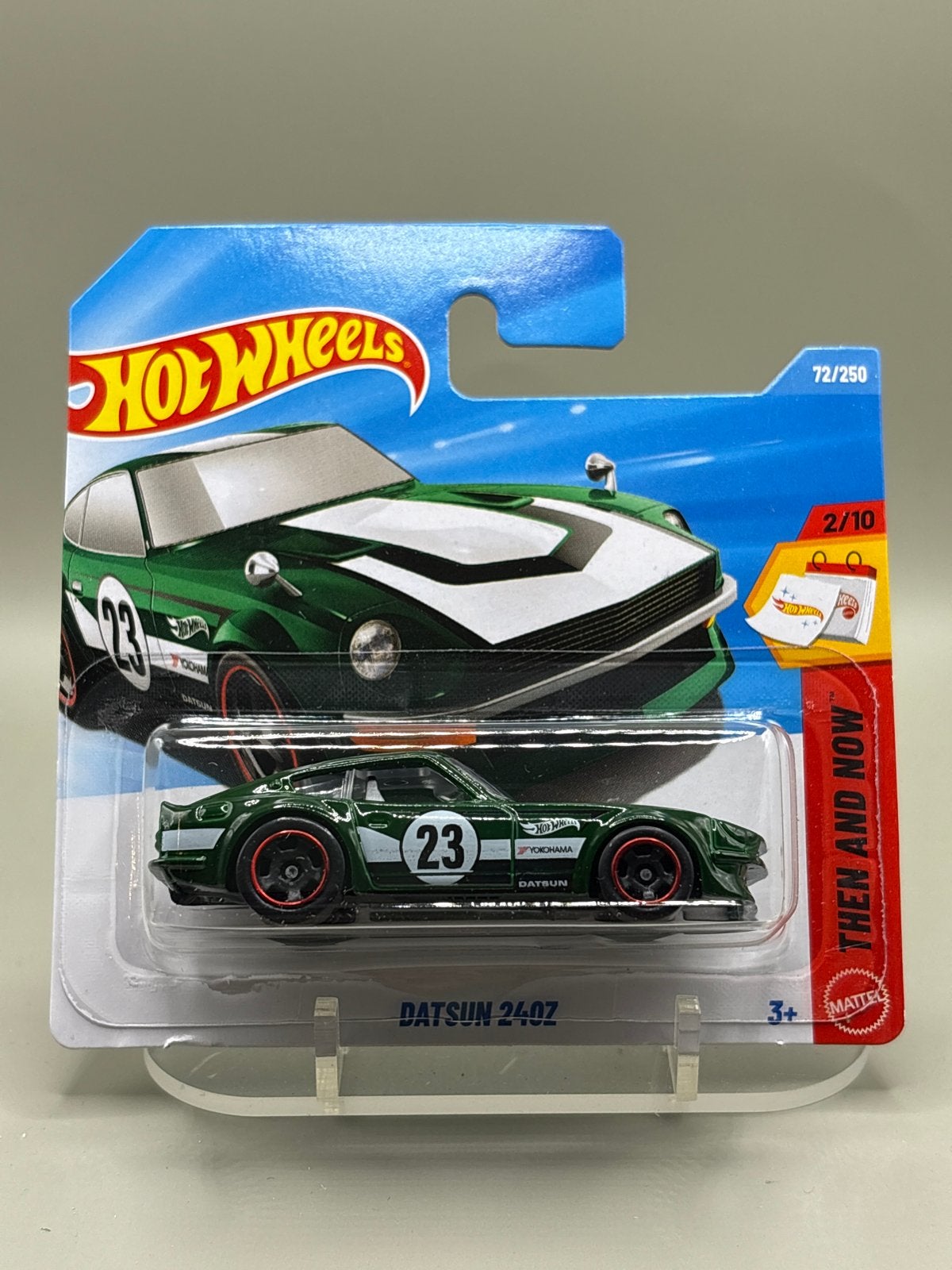 Hot Wheels Datsun 240Z - Then and Now - Groen (2026), Auto, Nieuw, Ophalen of Verzenden, Mattel