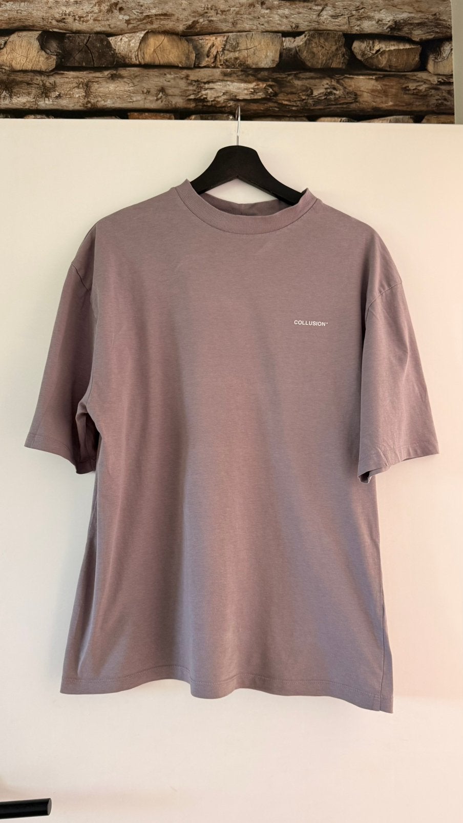 Beige taupe antraciet oversized shirt maat s Collusion, Kleding | Dames, Beige, Nieuw, Ophalen of Verzenden, Korte mouw