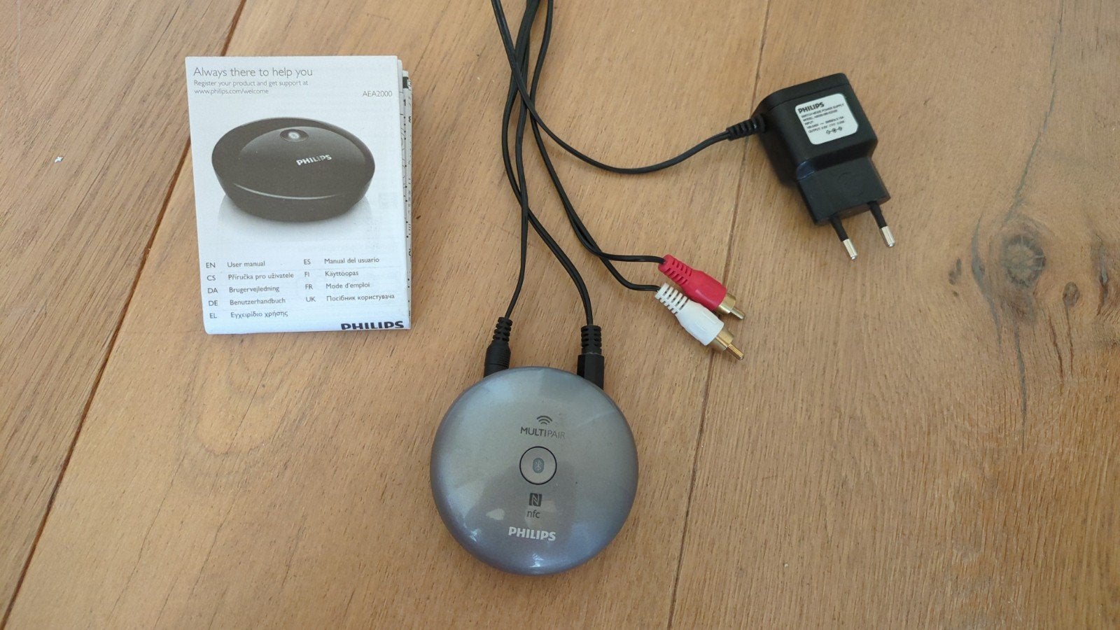 Philips AEA2000 bluetooth ontvanger dongle, Ophalen of Verzenden, Gebruikt