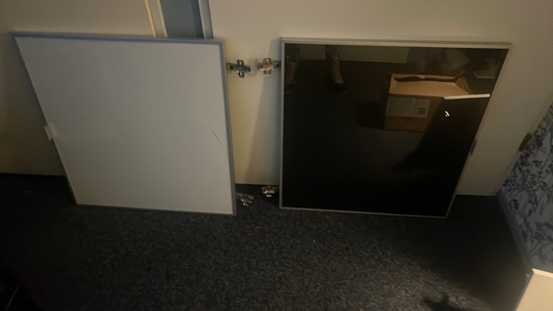 3 glazen Besta deuren met aluminium rand, Huis en Inrichting, Ophalen