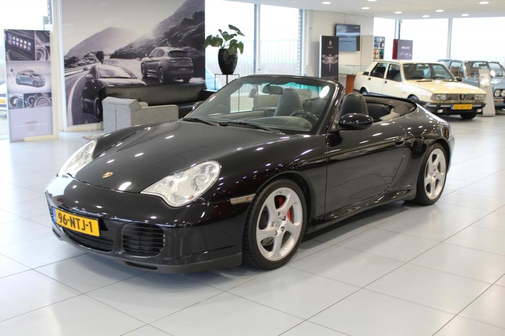 Porsche 911 Cabrio 3.6 Carrera 4S/AIRCO/STOELVERWARMING/18"I, Gebruikt, Zwart, 1595 kg, Cabriolet