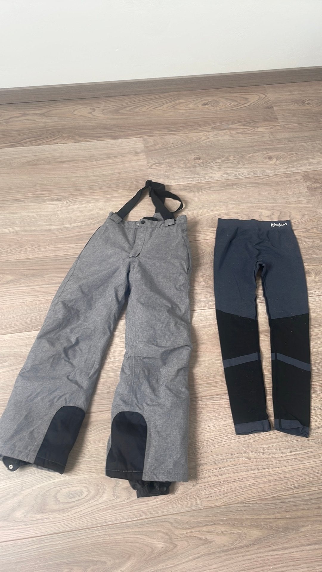Skibroek + thermobroek maat 134/140, Kinderen en Baby's, Ophalen, Zo goed als nieuw, Jongen of Meisje, Broek