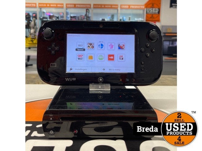 Nintendo Wii U Zwart, Nintendo, Zo goed als nieuw, Support@nintendo.com, 11-1 Hokotate-cho, Kamitoba, Minami-ku
Kyoto 601-8501
Japan