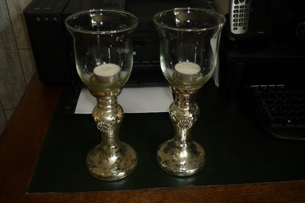 2  waxine  houders, Huis en Inrichting, Ophalen of Verzenden, Zo goed als nieuw