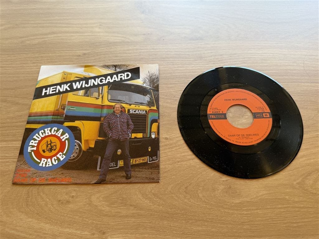 Henk wijngaard - Truckcar race, Ophalen of Verzenden, Zo goed als nieuw, Nederlandstalig