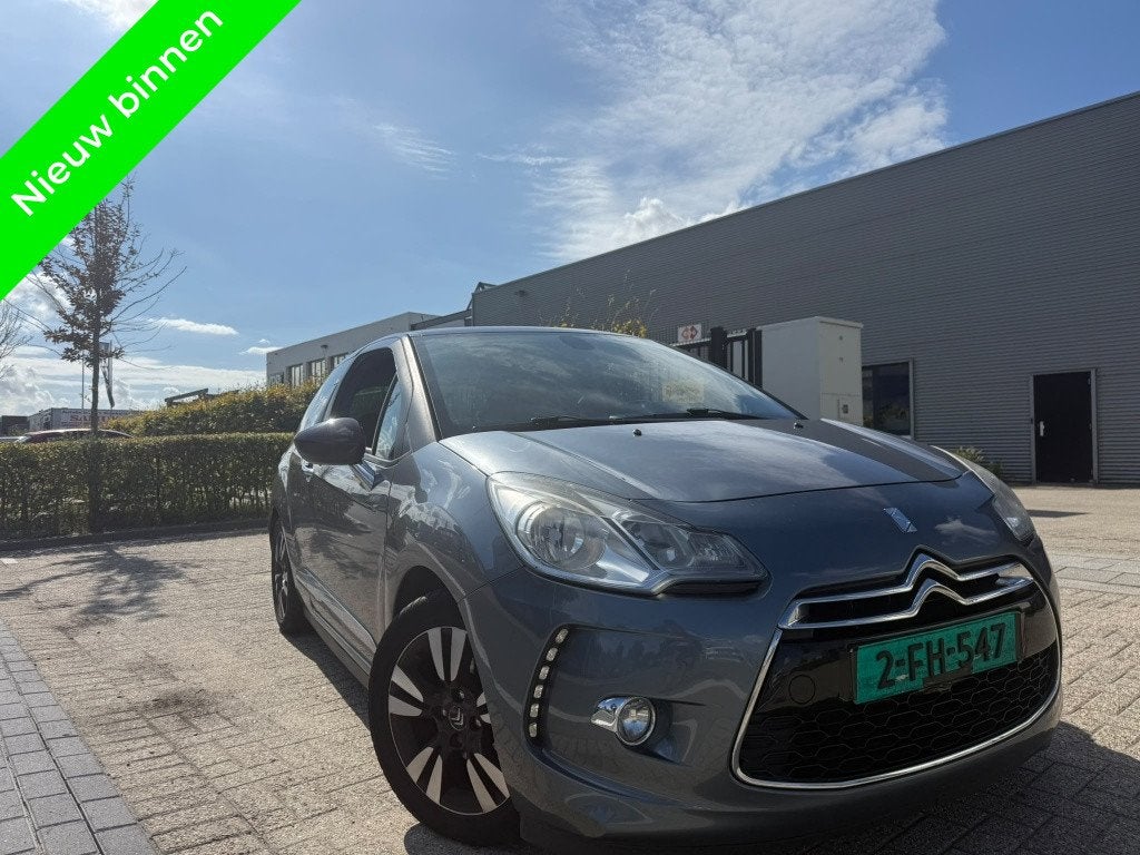 Citroën DS3 1.6 Hdi Navi|Cruise|Clima|Leer SoChic, Gebruikt, 4 cilinders, 93 pk, 1560 cc