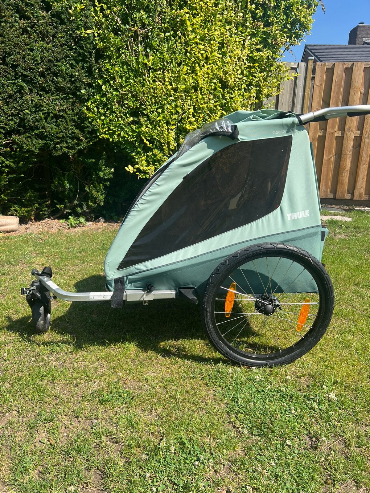 Thule coaster XT fietskar, Ophalen, Zo goed als nieuw, Kinderkar, 40 tot 60 kg