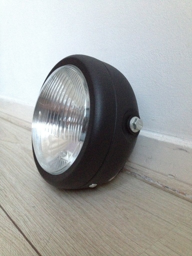 Koplamp caferacer bobber scrambler chopper tracker custom, Ophalen