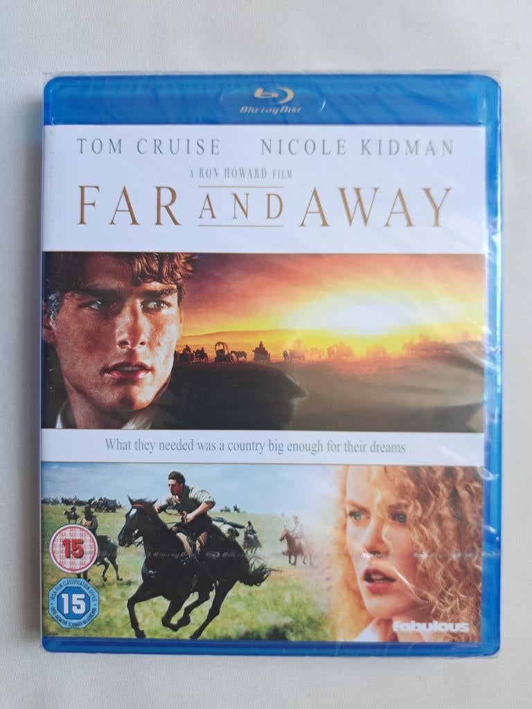 Far and Away Blu-ray - Tom Cruise, Nicole Kidman, Ophalen of Verzenden, Zo goed als nieuw, Avontuur