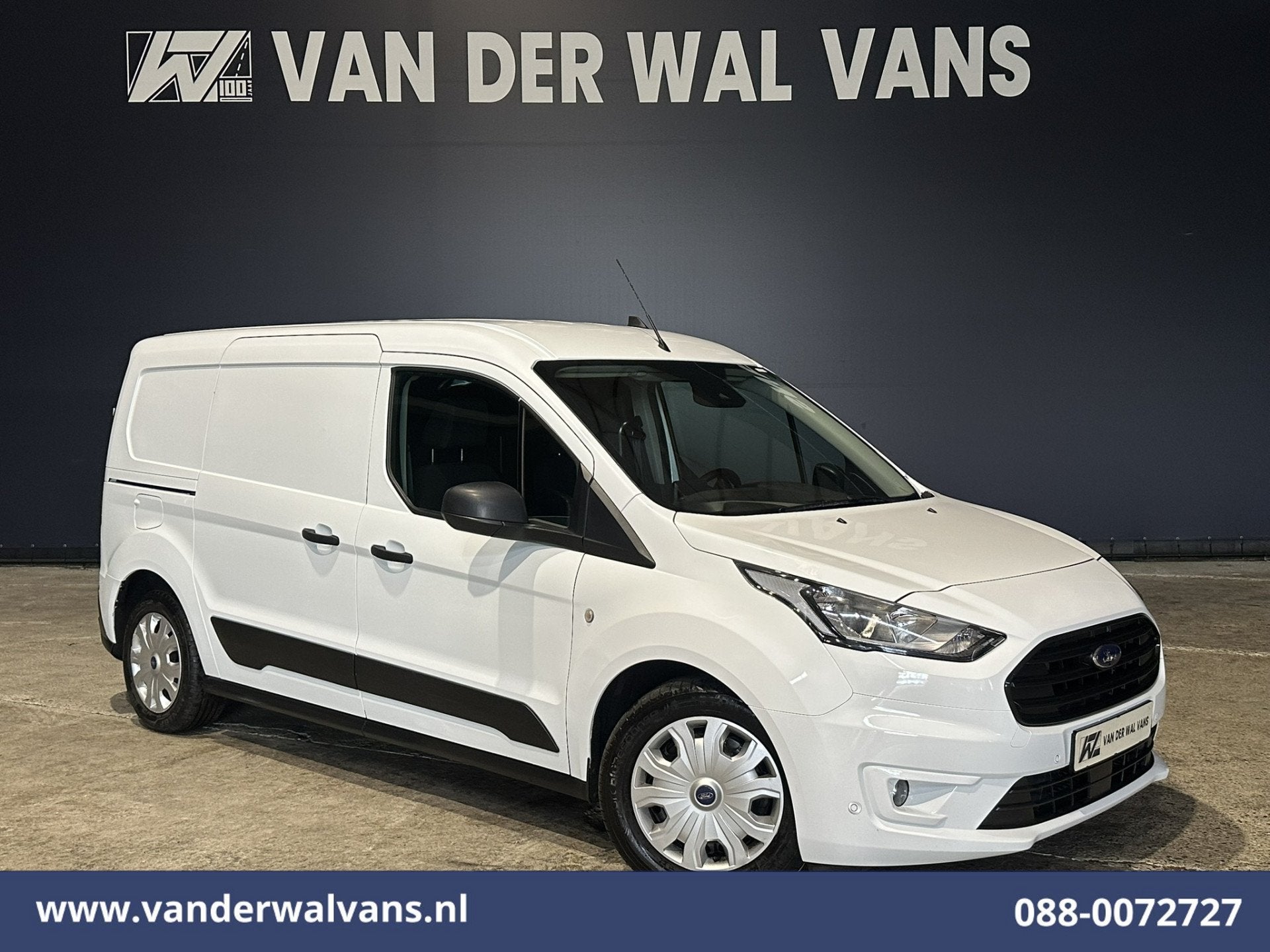 Ford Transit Connect 1.5 EcoBlue 120pk L2H1 Euro6 Airco | Na, Voorwielaandrijving, Stof, Gebruikt, 4 cilinders