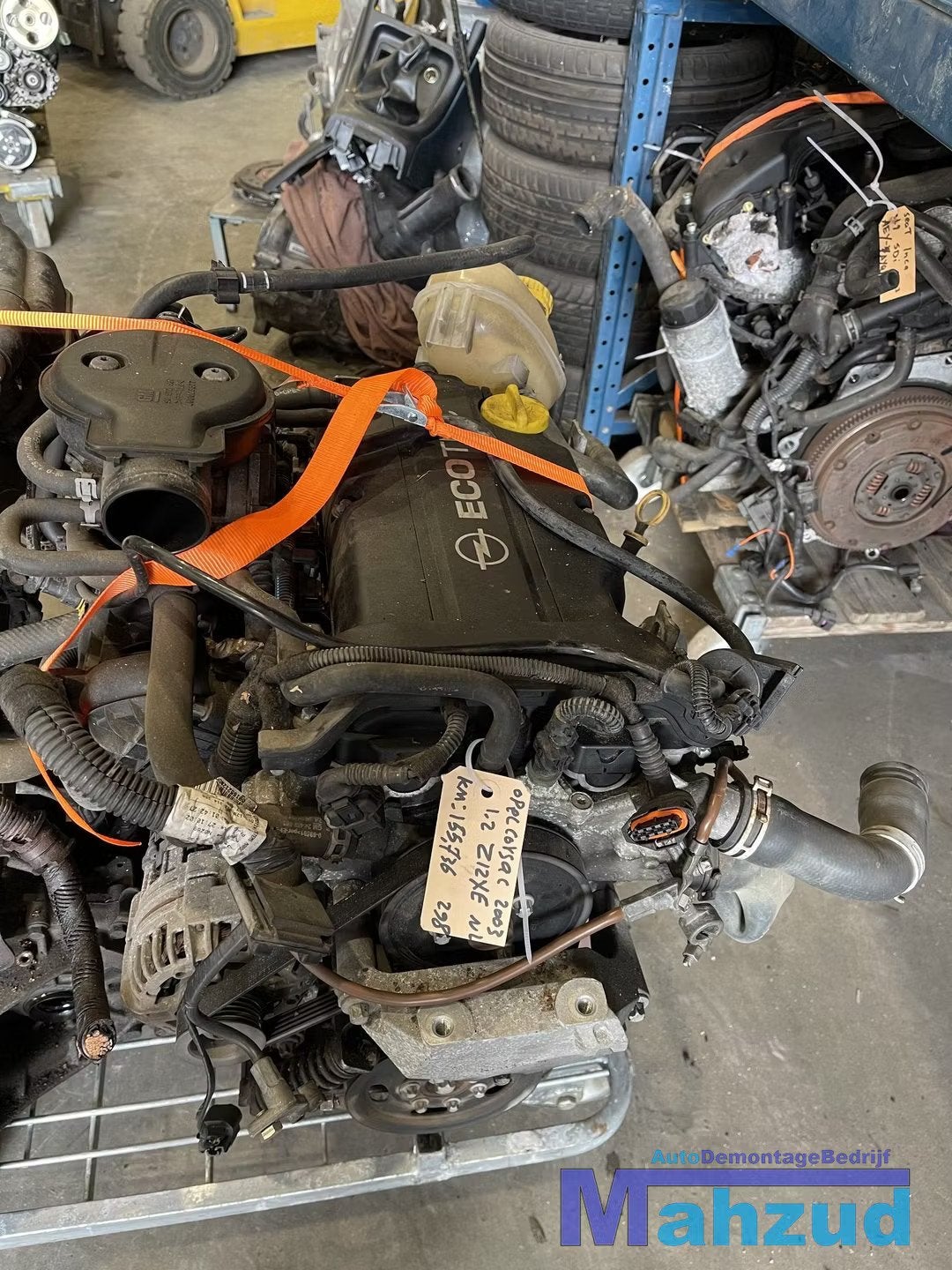 OPEL CORSA C AGILA ASTRA G 1.2 Z12XE Motorblok motor, Gebruikt, Opel Automobile GmbH, Ophalen of Verzenden, Kontakt@opel-infoservice.de