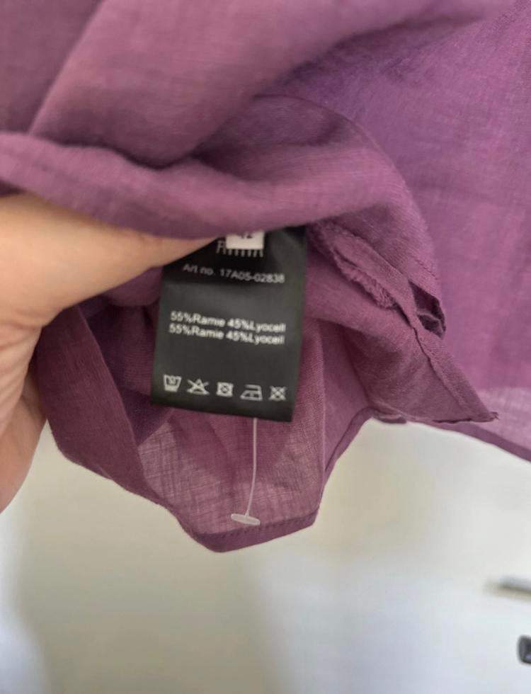 Mooie paarse blouse, Ophalen of Verzenden, Zo goed als nieuw, Paars