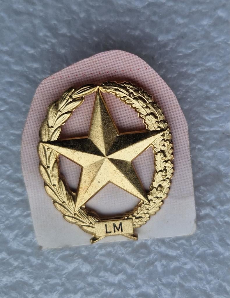 Borst embleem LM, Ophalen of Verzenden, Landmacht, Nederland, Embleem of Badge