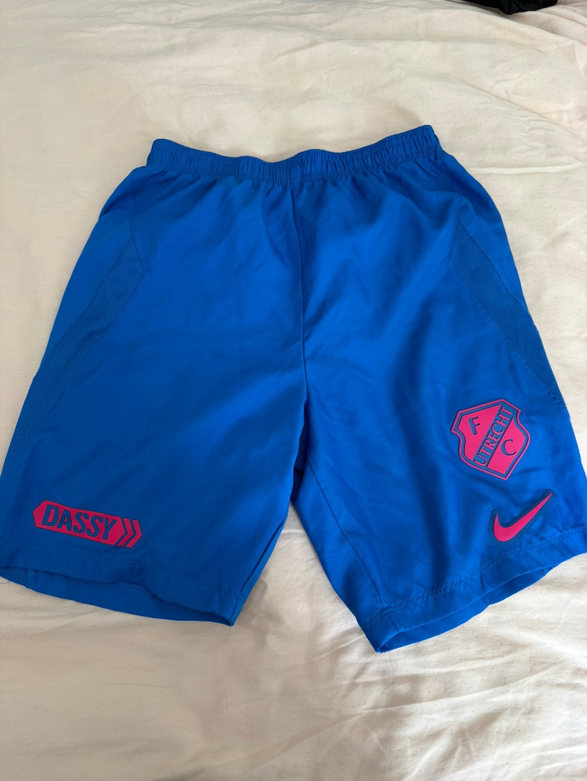 FC Utrecht Nike Dri-Fit Voetbalbroekje - Maat L (147-158 cm), Ophalen of Verzenden, Zo goed als nieuw, Jongen of Meisje, Broek