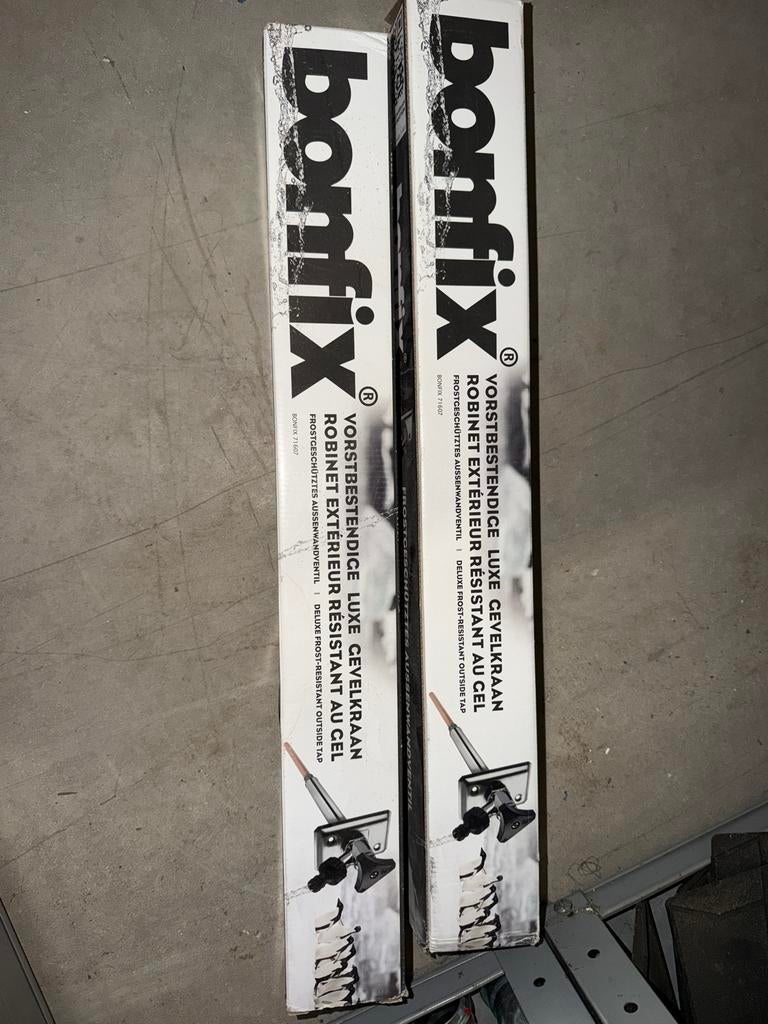 2x Bonfix Vorstbestendige Luxe Gevelkraan - Nieuw, Ophalen of Verzenden, Nieuw