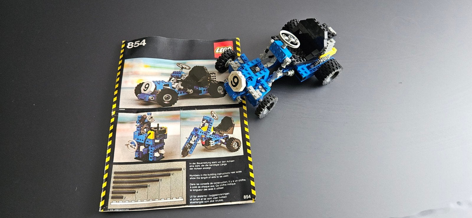 Technisch Lego nr. 854, Ophalen of Verzenden, Gebruikt